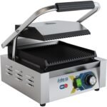 Heavy Duty Panini Contact grill Single Ribbed | Adexa EGD10C